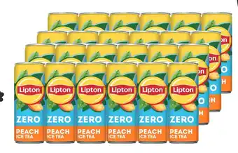 Budget Food Lipton Ice Tea Peach Zero aanbieding