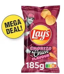 Budget Food Lay's Max Chorizo & Onion aanbieding