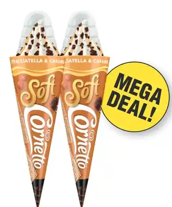 Budget Food Ola Cornetto Stracciatella-Karamel aanbieding