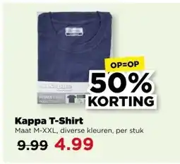PLUS Kappa T-Shirt aanbieding