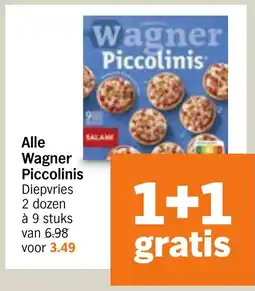 Albert Heijn Alle Wagner Piccolinis aanbieding