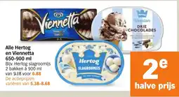 Albert Heijn Alle Hertog en Viennetta aanbieding