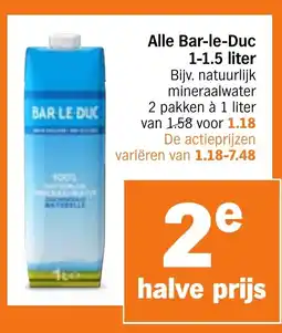 Albert Heijn Alle Bar-le-Duc aanbieding