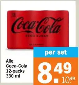 Albert Heijn Alle Coca-Cola 12 packs aanbieding