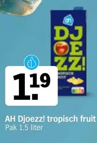 Albert Heijn AH Djoezz! tropisch fruit AH aanbieding