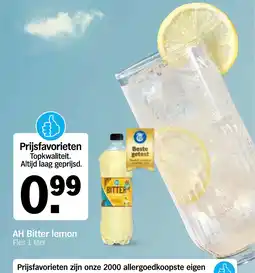 Albert Heijn AH Bitter lemon aanbieding