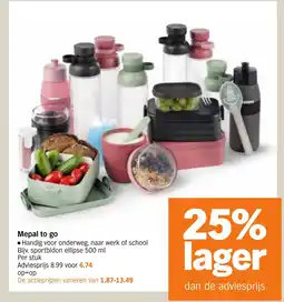 Albert Heijn Mepal to go aanbieding