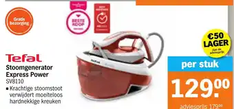 Albert Heijn Tefal Stoomgenerator Express Power aanbieding