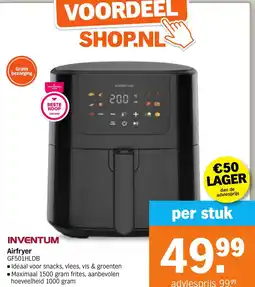 Albert Heijn INVENTUM Airfryer GF501HLDB aanbieding