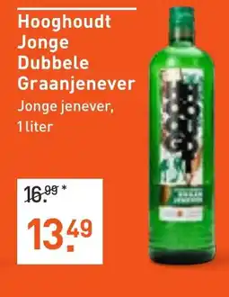 Albert Heijn Hooghoudt Jonge Dubbele Graanjenever aanbieding