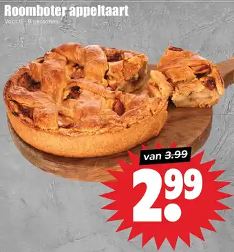Dirk Roomboter appeltaart aanbieding