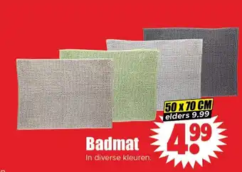 Dirk Badmat 4.99 aanbieding
