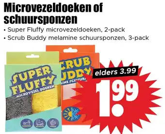 Dirk Microvezeldoeken of schuursponzen aanbieding