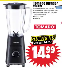 Dirk Tomado blender TTB1001B aanbieding