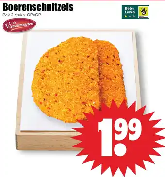 Dirk Boerenschnitzels aanbieding