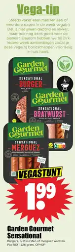 Dirk Garden Gourmet Sensational aanbieding