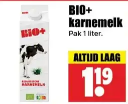 Dirk BIO+ karnemelk aanbieding