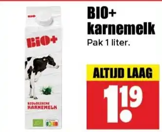 Dirk BIO+ karnemelk aanbieding