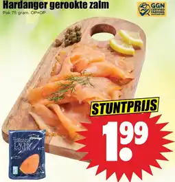 Dirk Hardanger gerookte zalm aanbieding