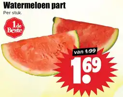 Dirk Watermeloen part aanbieding