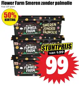 Dirk Flower Farm Smeren zonder palmolie aanbieding