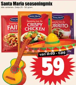 Dirk Santa Maria seasoningmix aanbieding