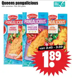 Dirk Queens pangalicious aanbieding
