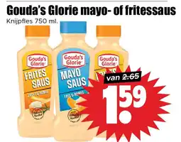 Dirk Gouda's Glorie mayo of fritessaus aanbieding