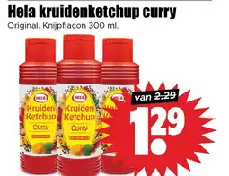 Dirk Hela kruidenketchup curry aanbieding