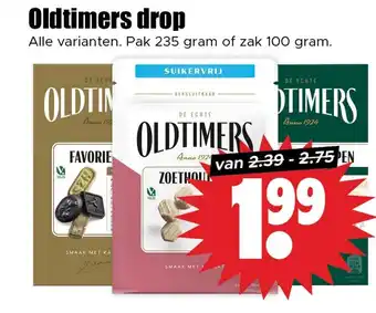 Dirk Oldtimers drop aanbieding