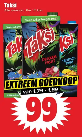 Dirk Taksi aanbieding