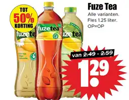 Dirk Fuze Tea aanbieding