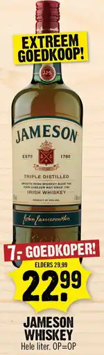 Dirk Jameson Whiskey aanbieding