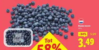 Lidl Blauwe bessen aanbieding