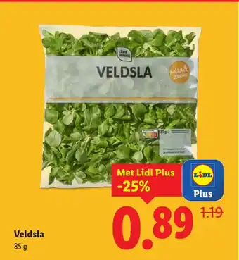 Lidl Veldsla aanbieding