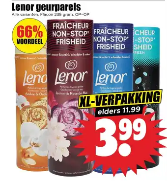 Dirk Lenor geurparels aanbieding