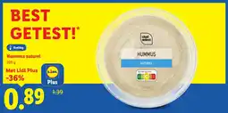 Lidl Hummus Naturel aanbieding