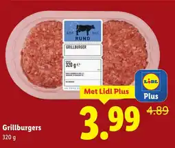 Lidl Grillburgers aanbieding
