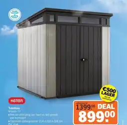 Albert Heijn KETER Tuinhuis Artisan 77 aanbieding