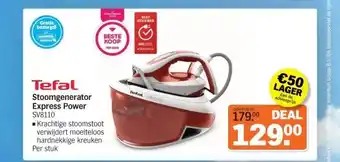 Albert Heijn Tefal Stoomgenerator Express Power SV8110 aanbieding