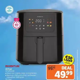 Albert Heijn INVENTUM Airfryer aanbieding