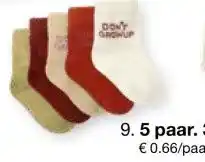 Zeeman Sokken aanbieding