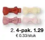 Zeeman Kleine strik op clip aanbieding