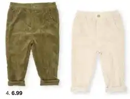 Zeeman Broek corduroy aanbieding