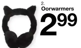 Zeeman Oorwarmers aanbieding