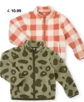 Zeeman Fleece vest aanbieding