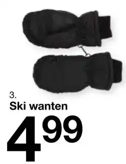 Zeeman Ski wanten aanbieding