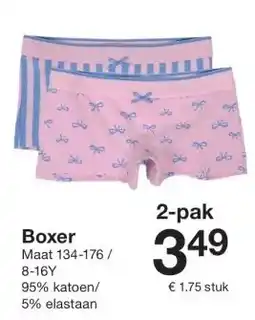 Zeeman Boxer aanbieding