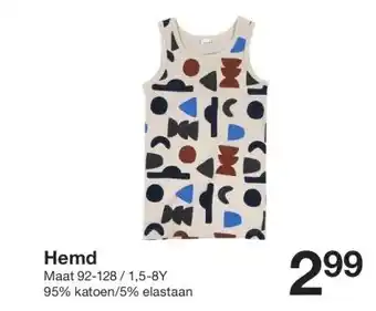 Zeeman Hemd aanbieding