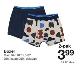 Zeeman Boxer aanbieding